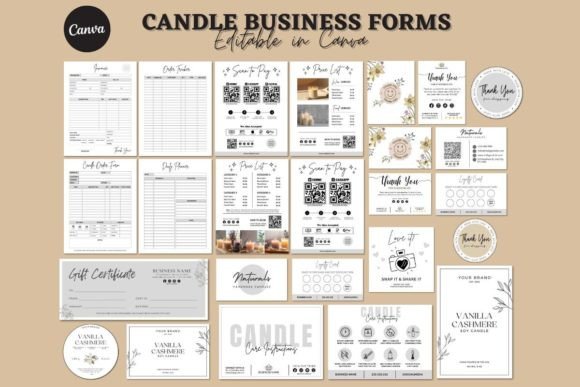 Candle Business Bundle Canva Template: A Practical Guide to Streamlining Your Branding and Operations