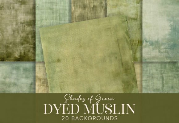 Green Eco Dyed Muslin Cloth Linen Fabric: A Sustainable and Versatile Choice for Modern Creators