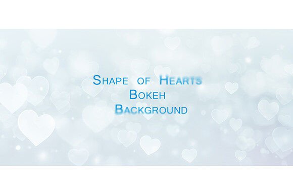 Heart-Shaped Bokeh Background for Stunning Visuals