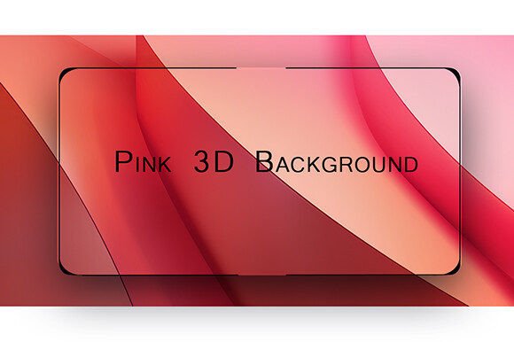 Pink 3D Background: A Versatile Design Element for Modern Projects
