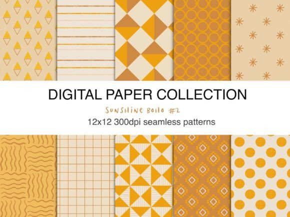 Sunshine BOHO 2 Patterns: A Versatile Design Asset