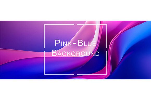 The Versatility of a Pink-Blue Background in Modern Design